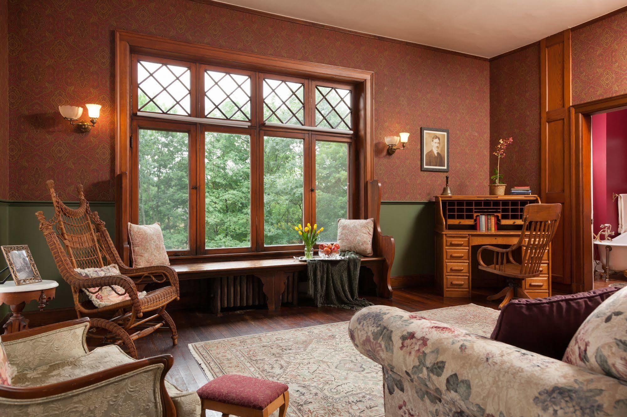 Vrooman Mansion Bloomington Bagian luar foto